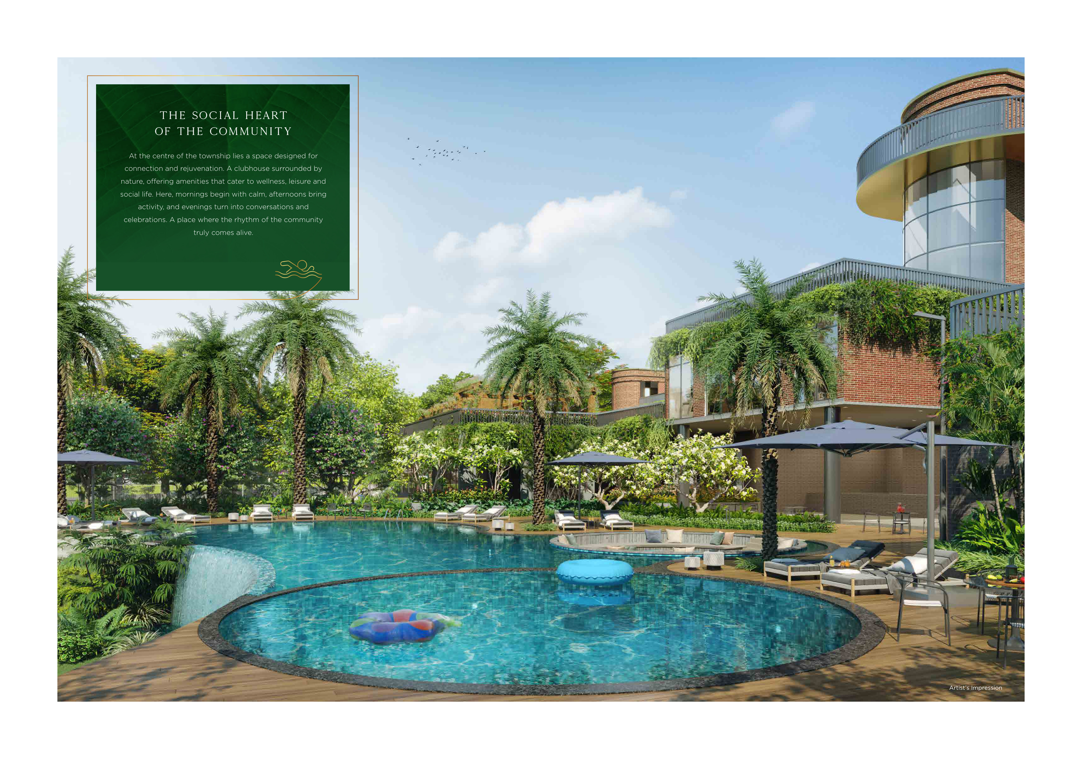 Treetopia Clubhouse Swimming Pool and Sports Facilities