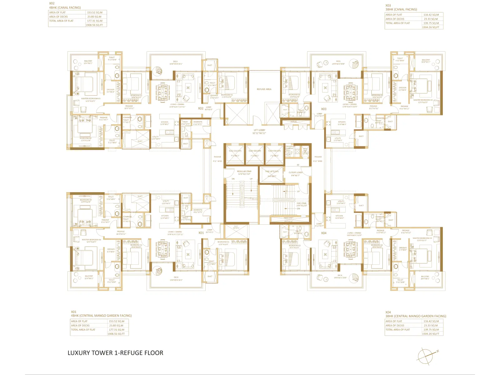 Wildernest at SP Kingstown 4 BHK Signature Villament Floor Plan