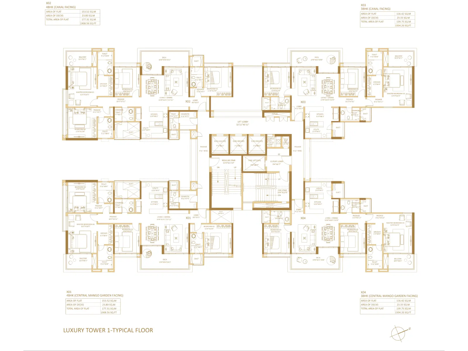 Wildernest at SP Kingstown 4 BHK Estate Villa Floor Plan