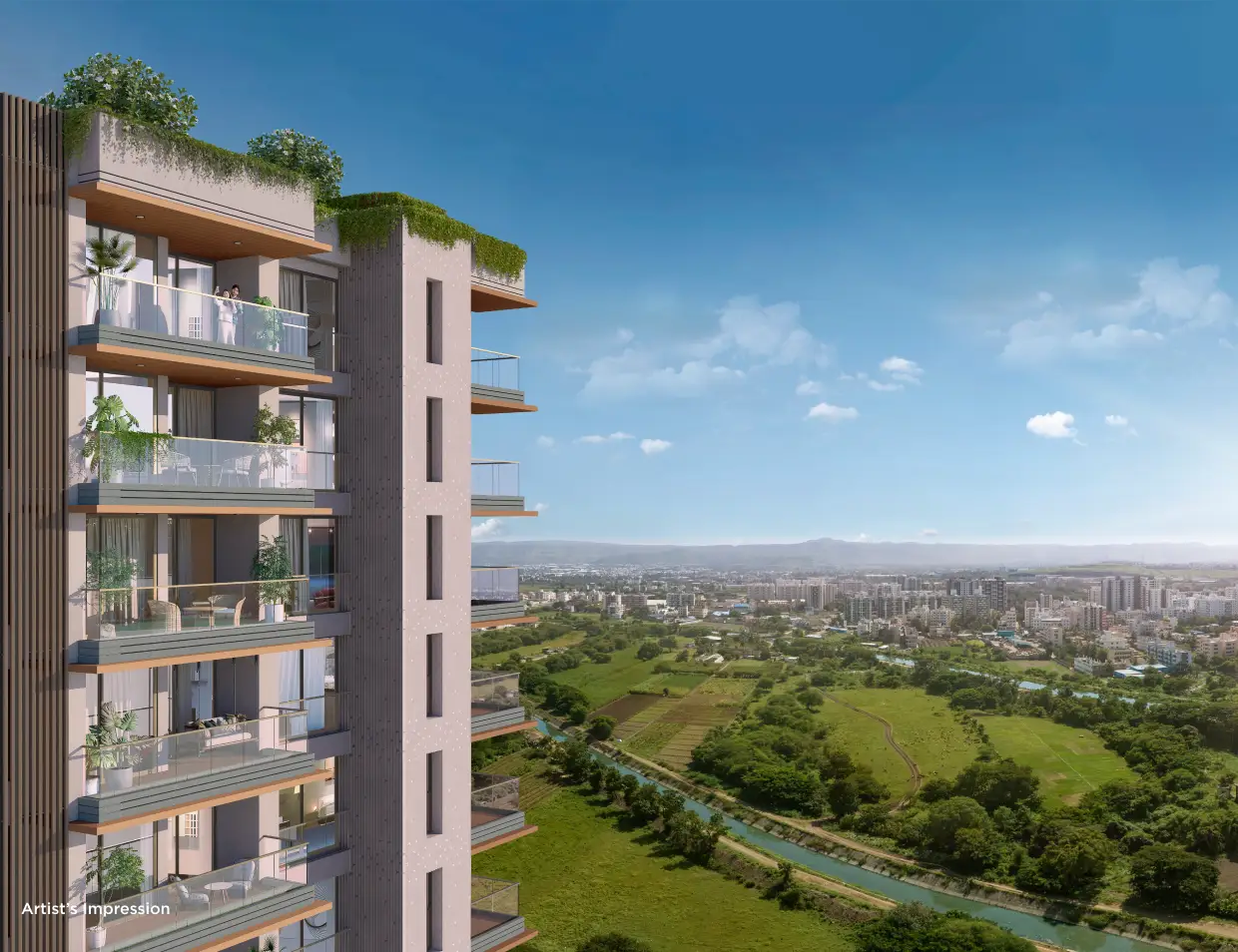 Wildernest at SP Kingstown High-Rise Towers Hadapsar Pune